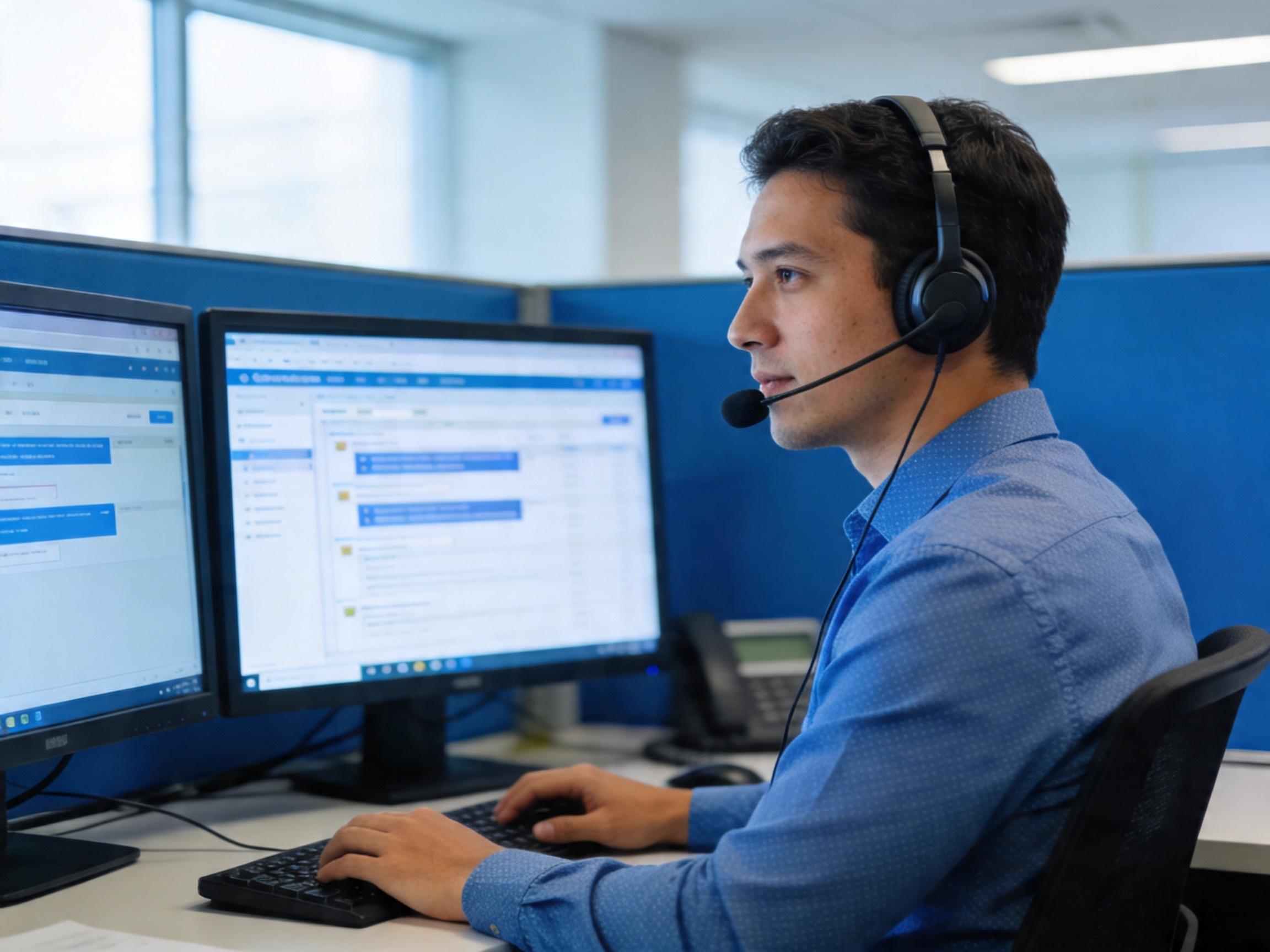 Managed IT services team